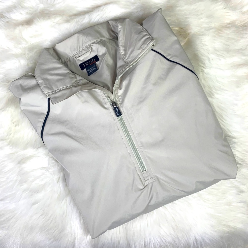 IZOD Men’s XFG 1/4 Zip Windbreaker Jacket